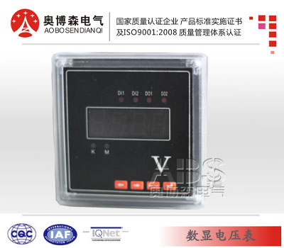 ABS194U-9K1 单相电压表 数显电测仪表